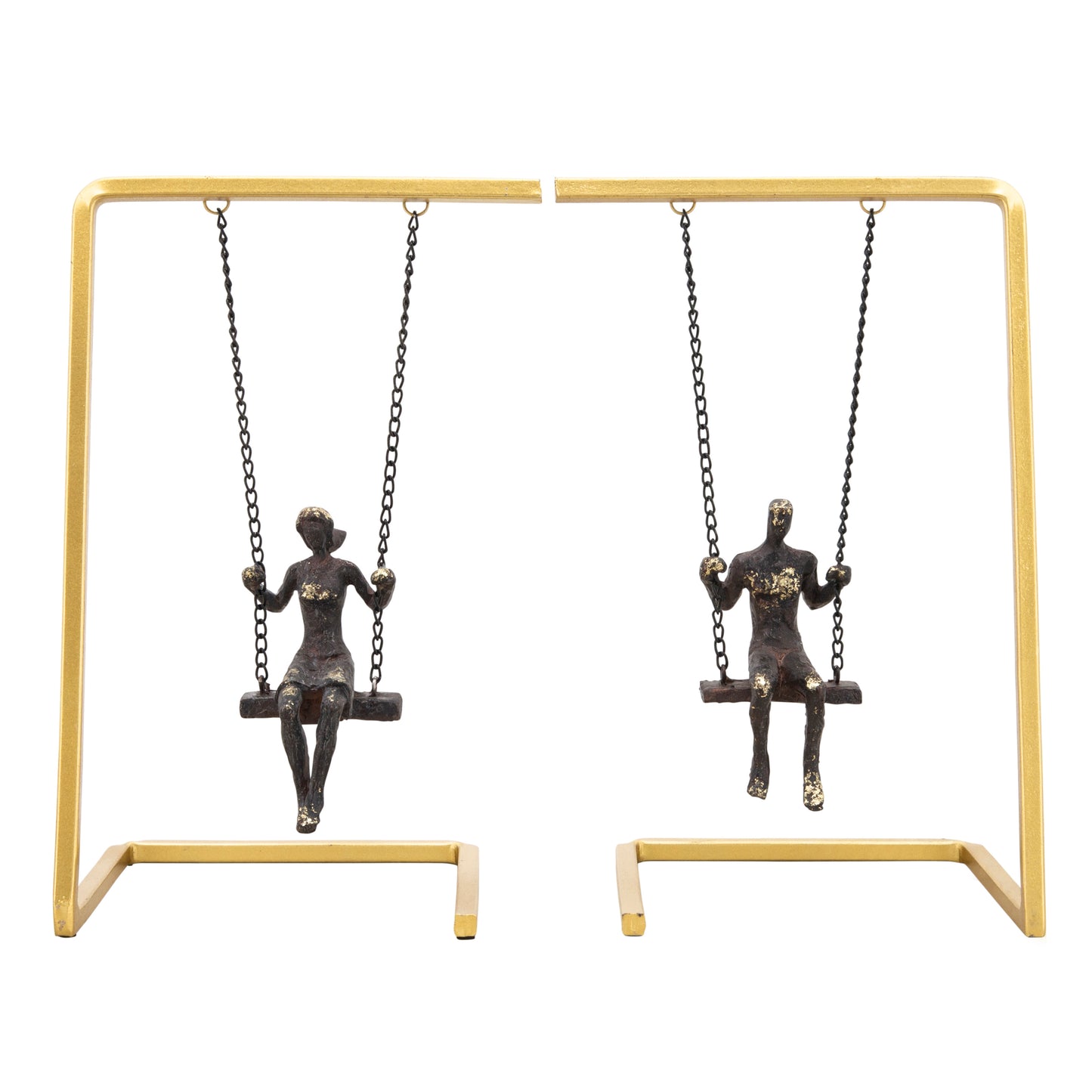 Sallama Swinging People Book End (Set Of 2)