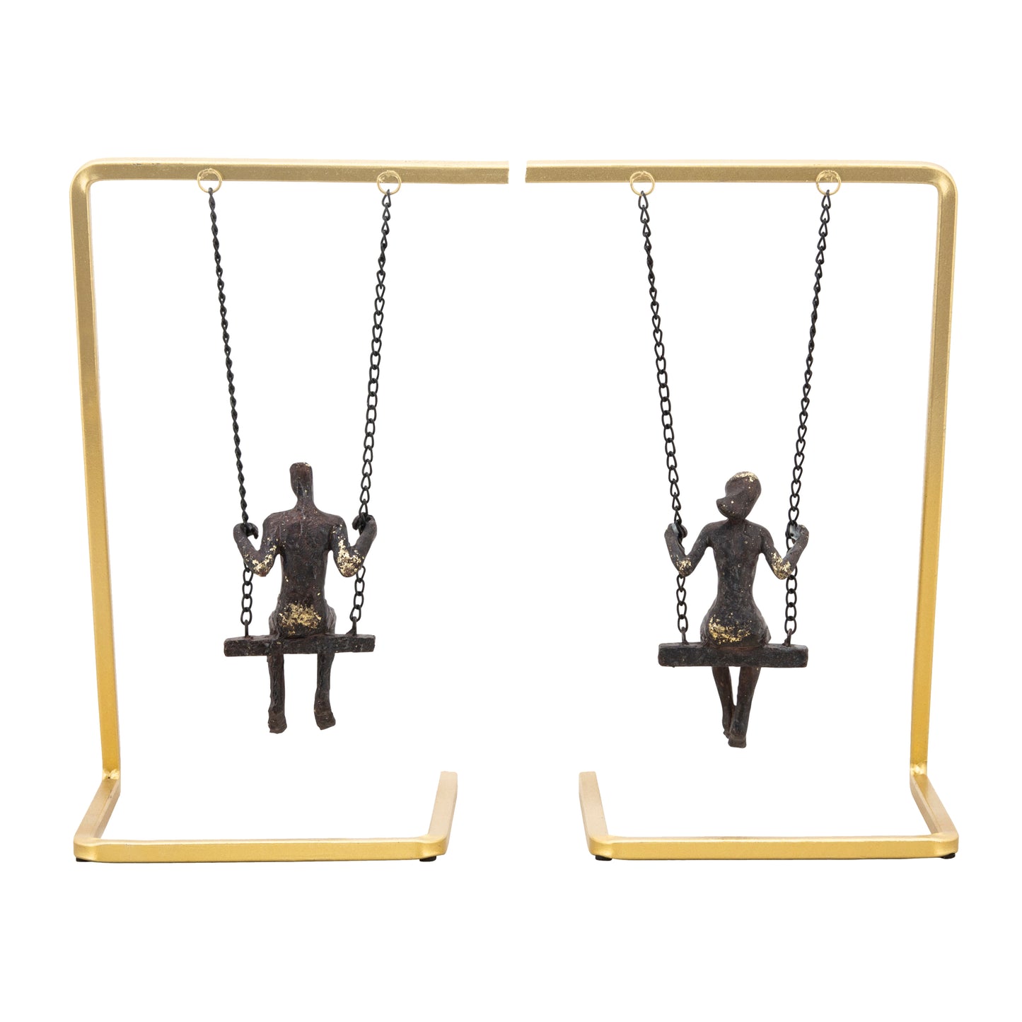 Sallama Swinging People Book End (Set Of 2)
