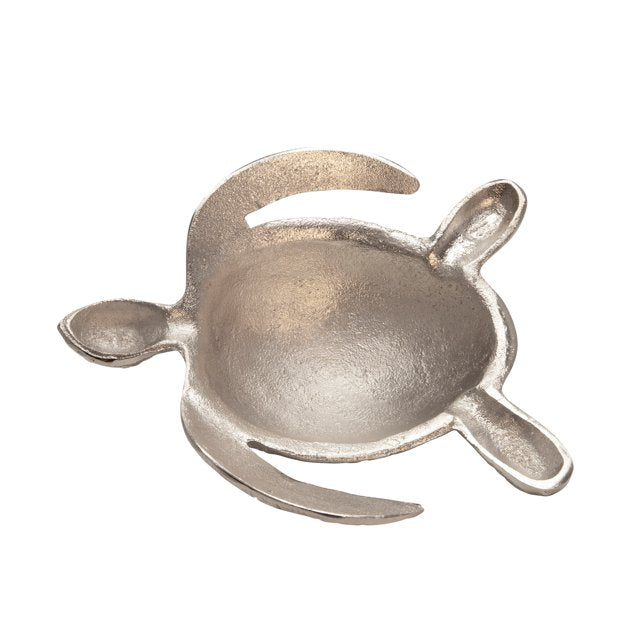 Turtle Table Décor , Silver