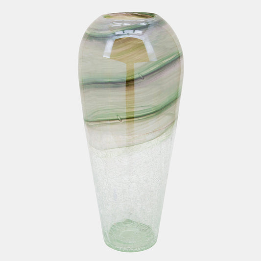 Sparge Glass Vase 17"