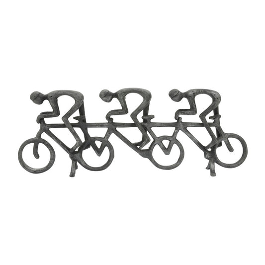 Three Man Cyclists, Gunmetal