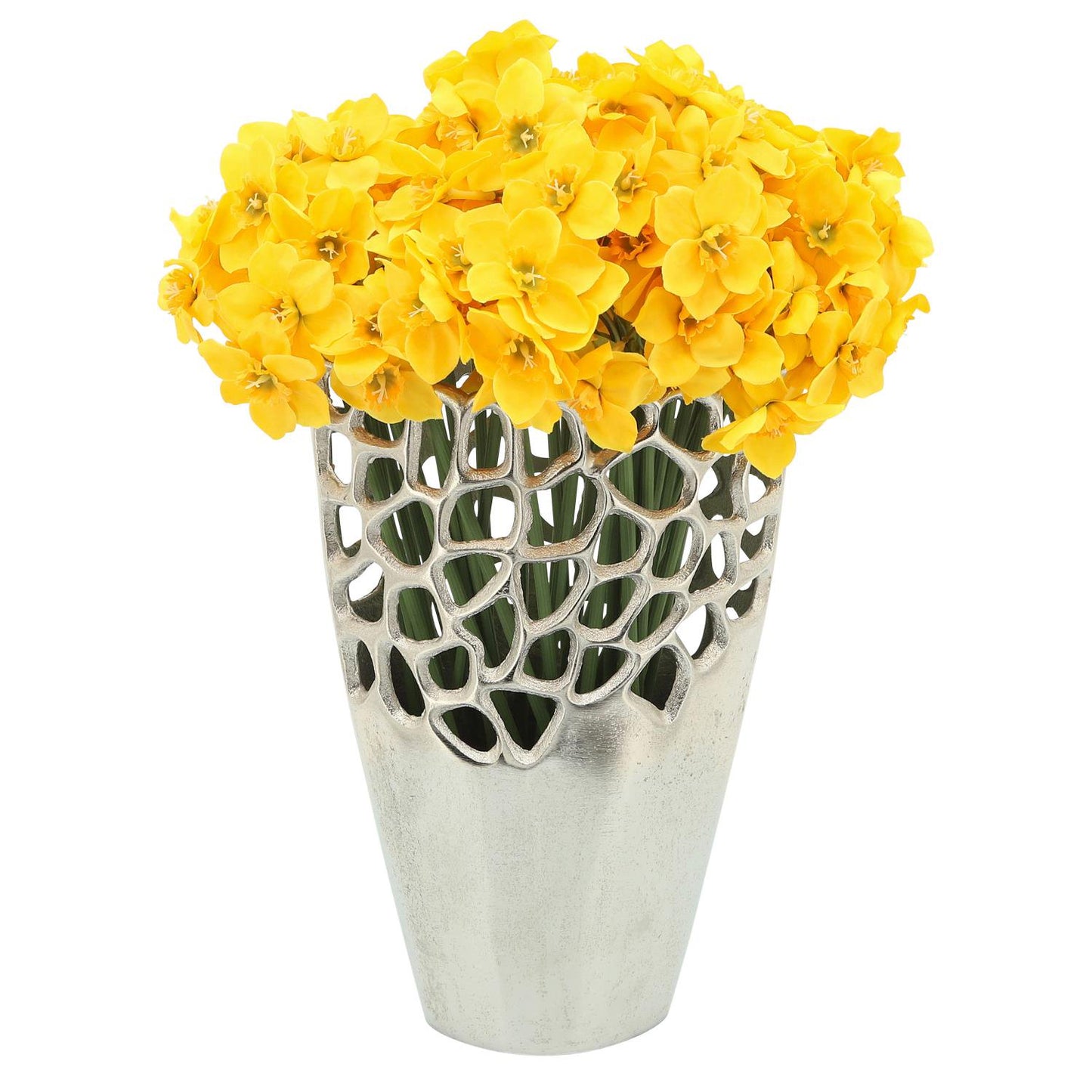 Argento 12" Cut-out Vase