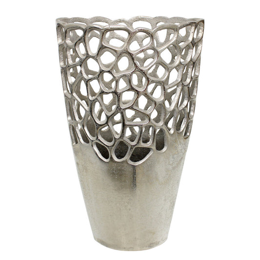 Argento 15" Cut-out Vase