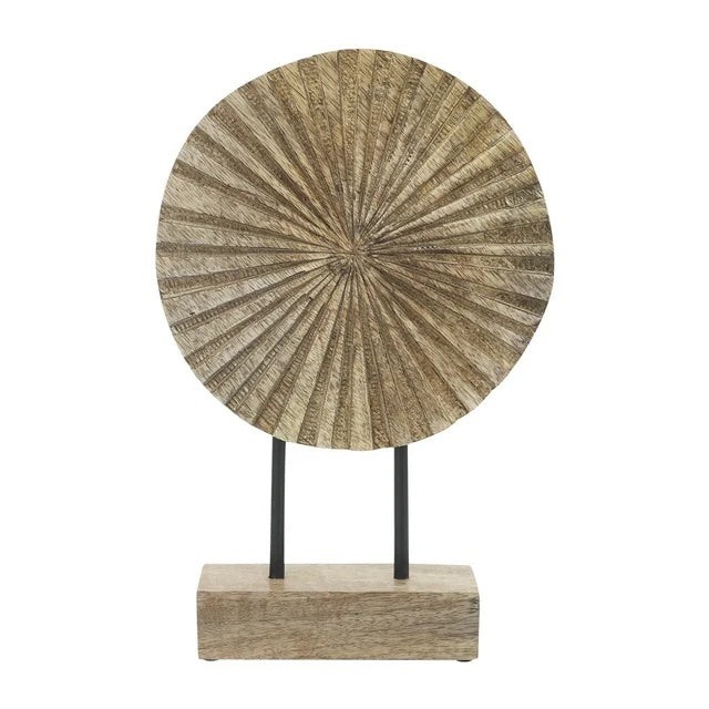12'h Pinwheel Deco, Natural