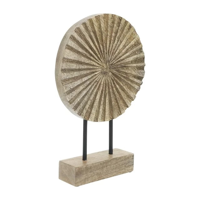 12'h Pinwheel Deco, Natural