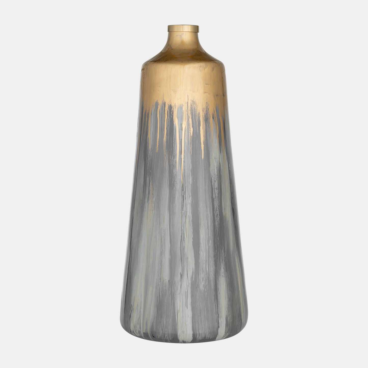 Wickhom Glass Vase W/ Ring 18"