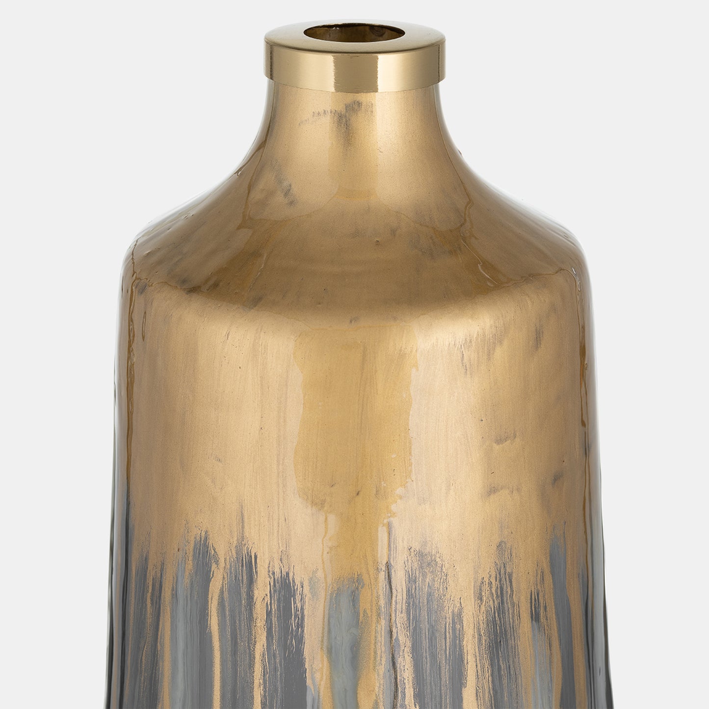 Wickhom Glass Vase W/ Ring 18"
