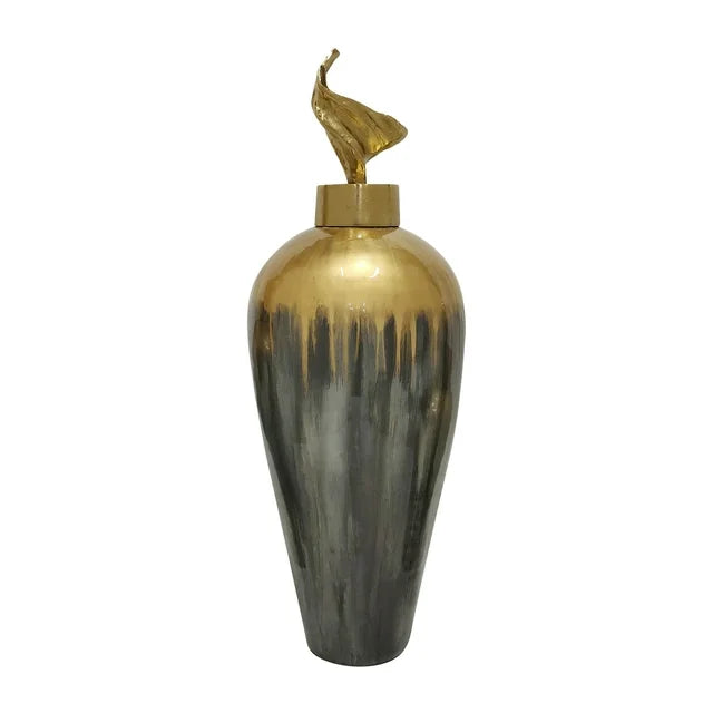 Wickhom Vase 27" With Lily Lid
