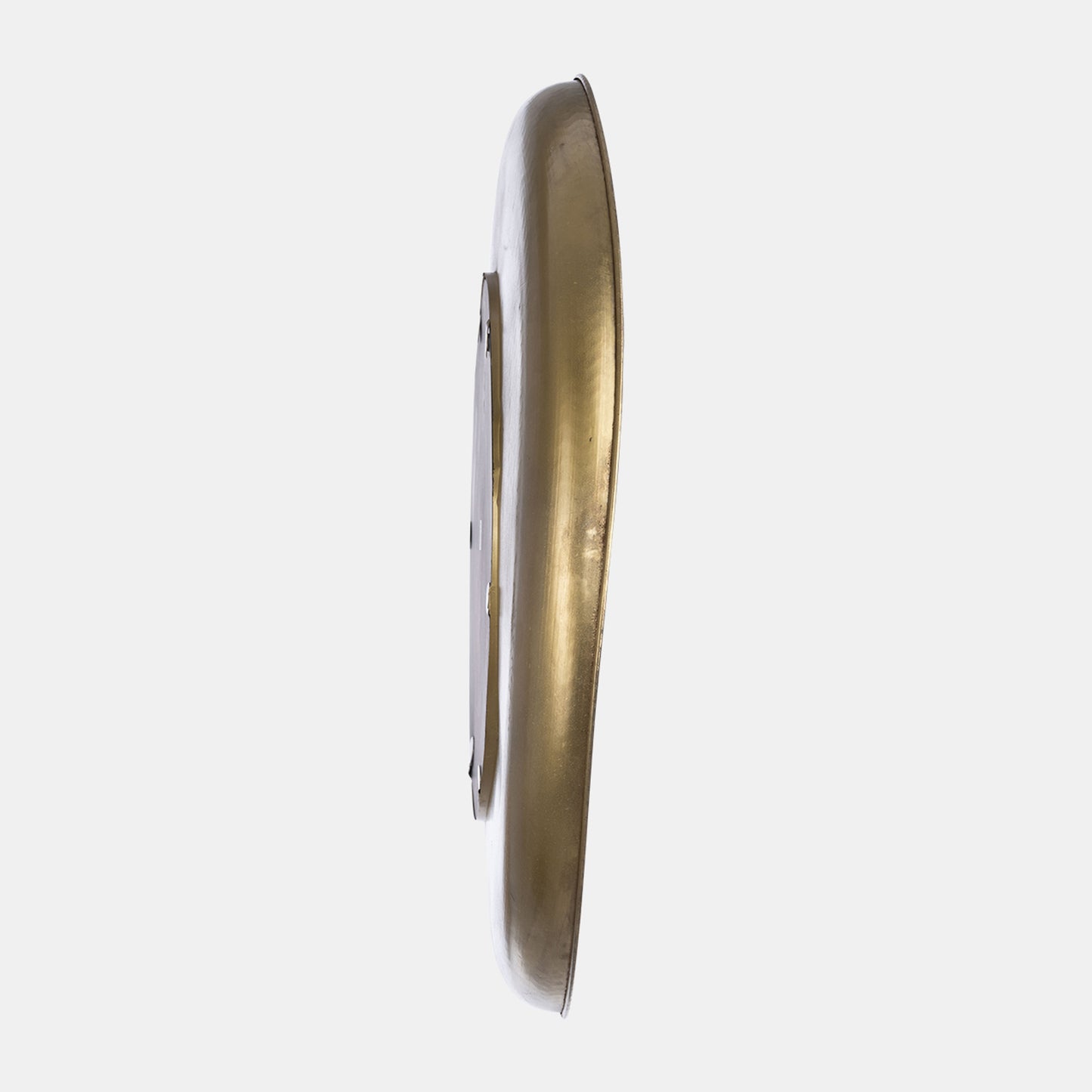 Bowl Pattern Mirror, Gold