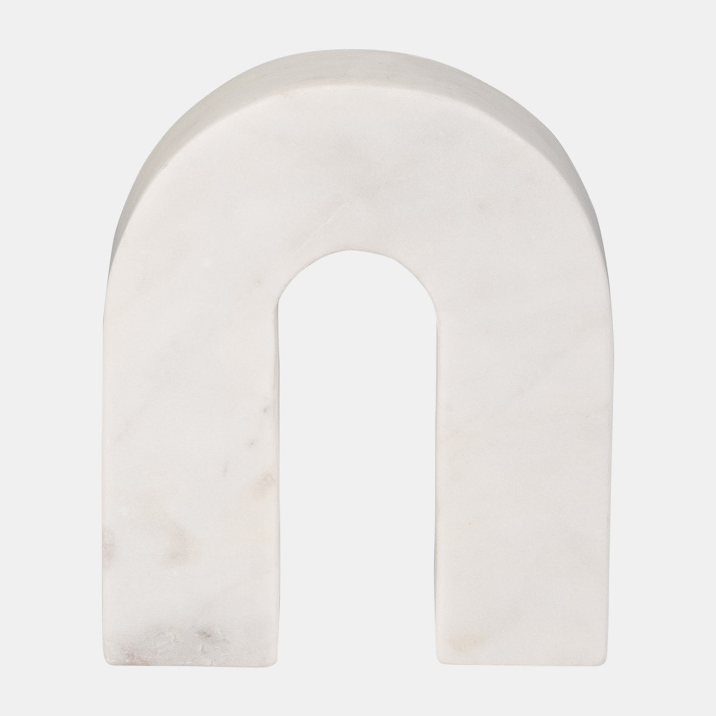 Horseshoe Tabletop Deco, White