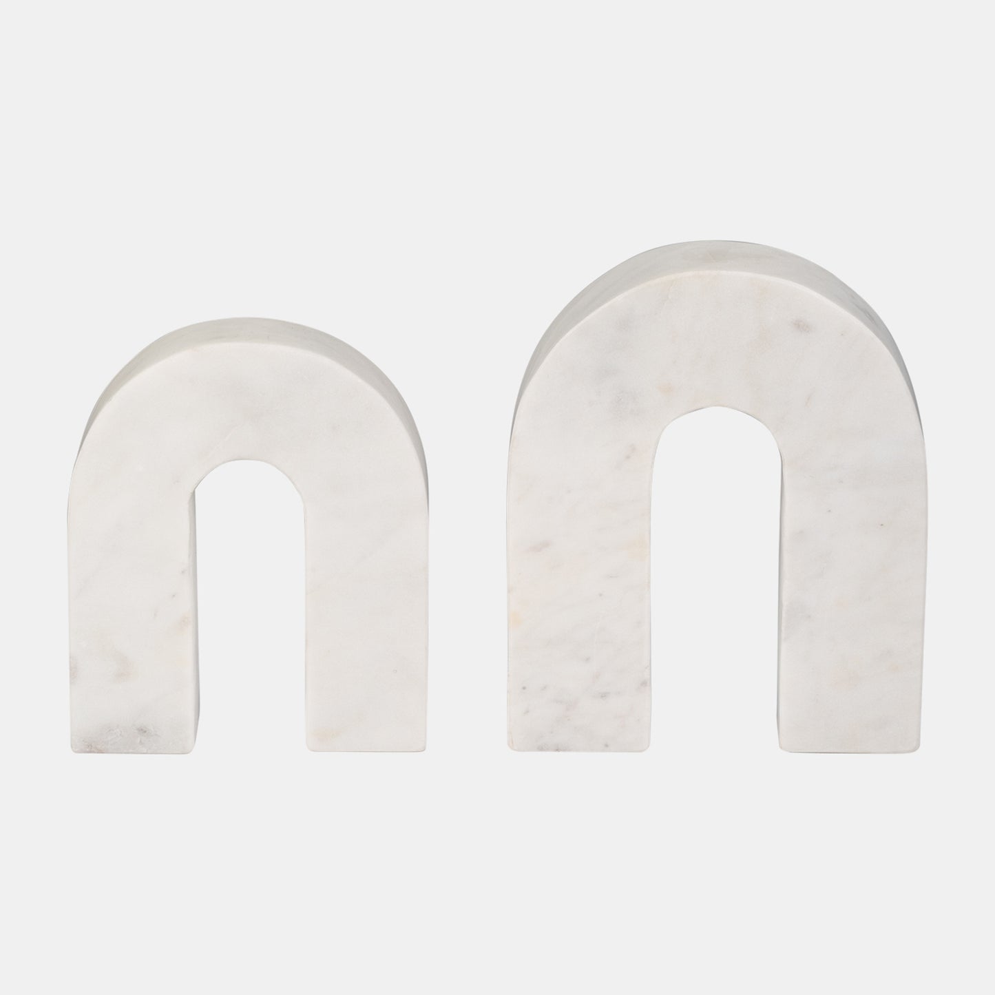 Horseshoe Tabletop Deco, White