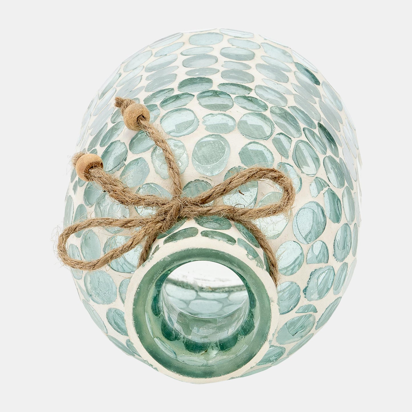 Mosaic Vase, Blue