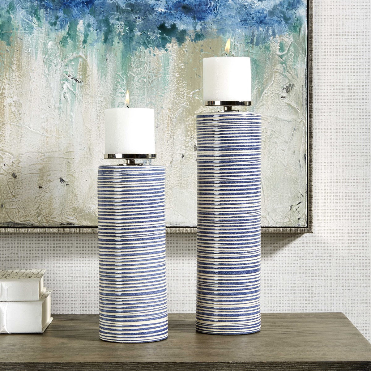 Montauk Candleholders, Set Of 2