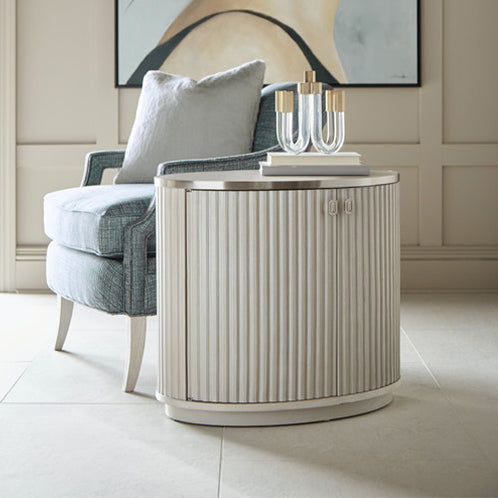 La Scala Oval End Table