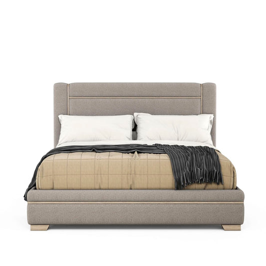 North Side King Upholstered Panel Bed