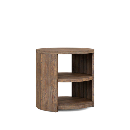 Stockyard Round End Table