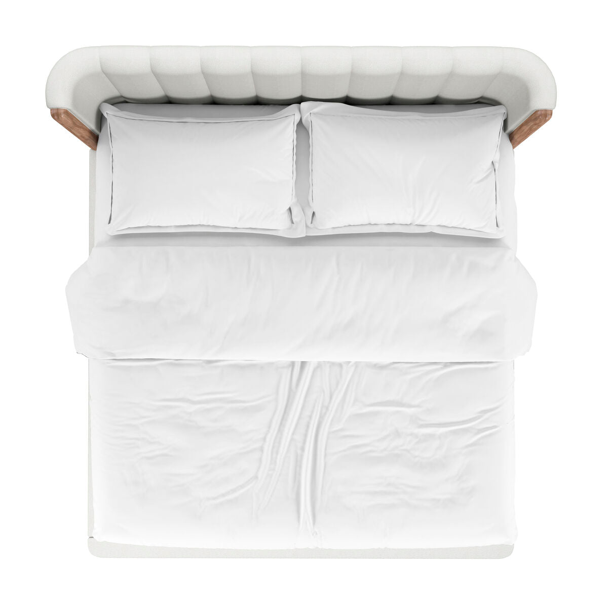 Portico Queen Upholstered Shelter Bed