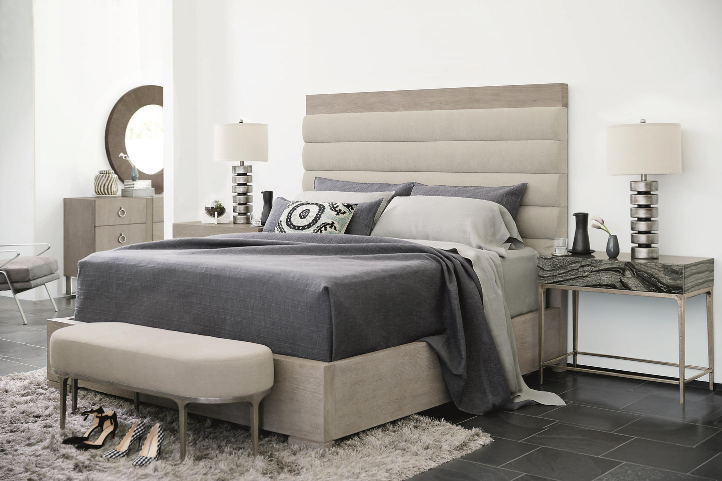 Linea Panel King Bed