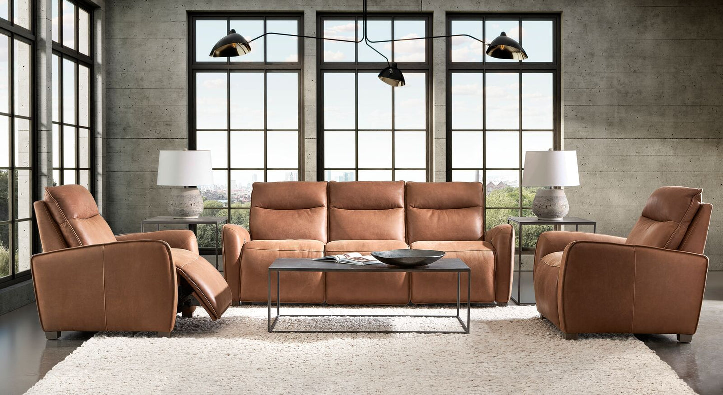 Sorrento Leather Power Motion Sofa