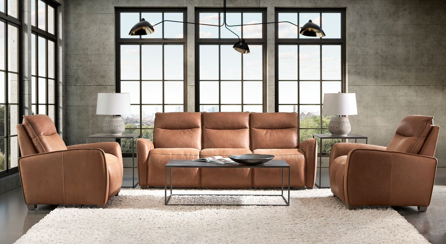 Sorrento Leather Power Motion Sofa
