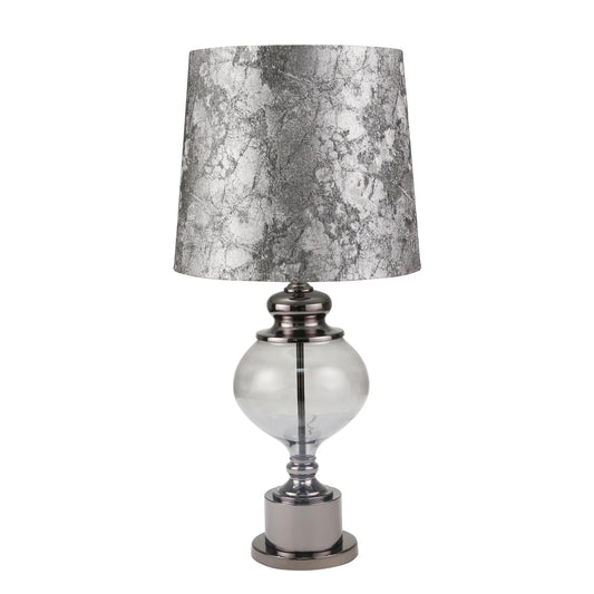 Asche Table Lamp, Smoke Grey