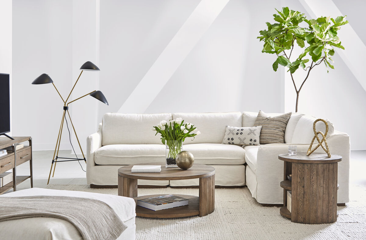 Stockyard Round End Table