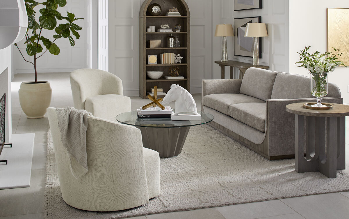 Bastion Swivel Chair, Beach