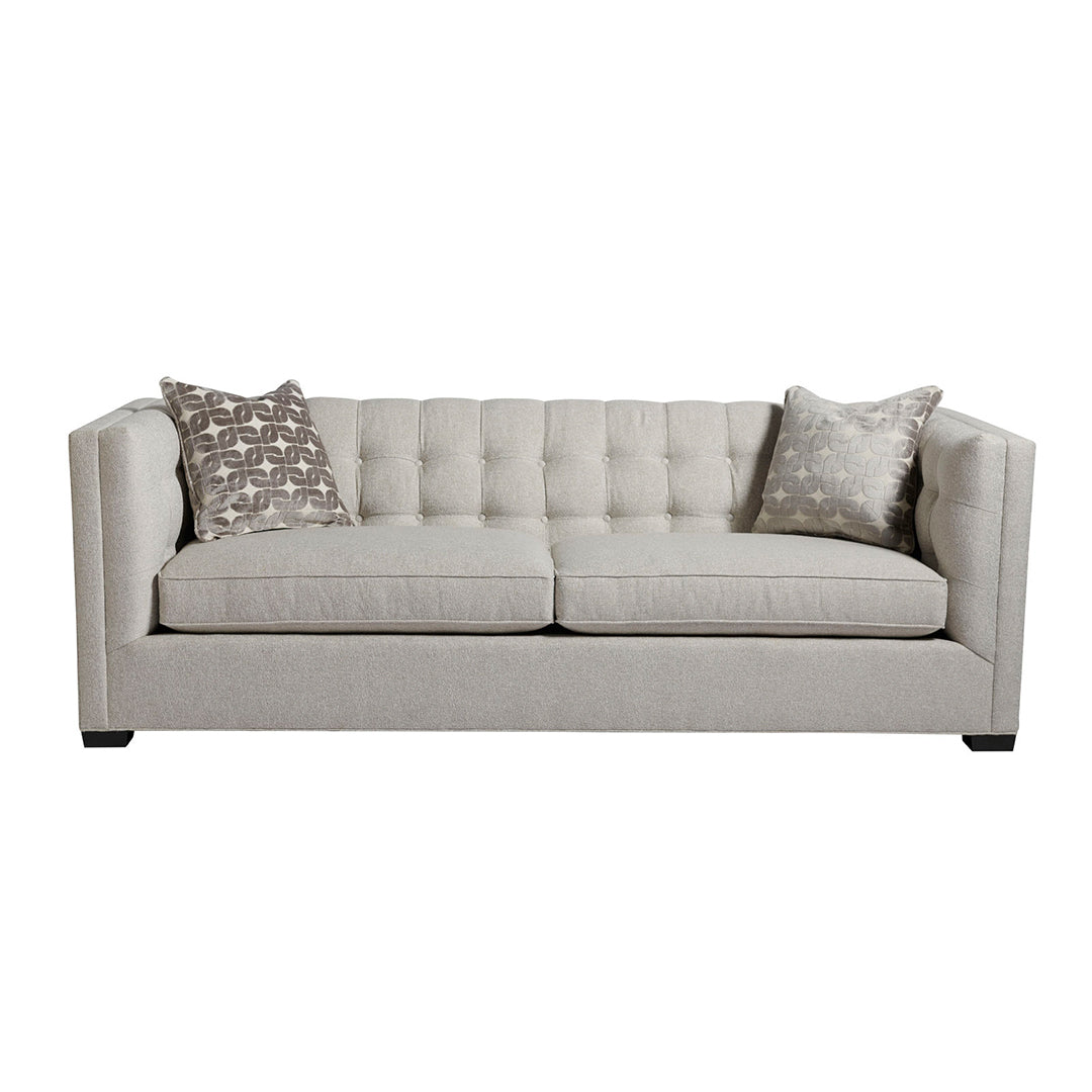Quincey Sofa, Heath Platinum