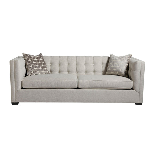 Quincey Sofa, Heath Platinum