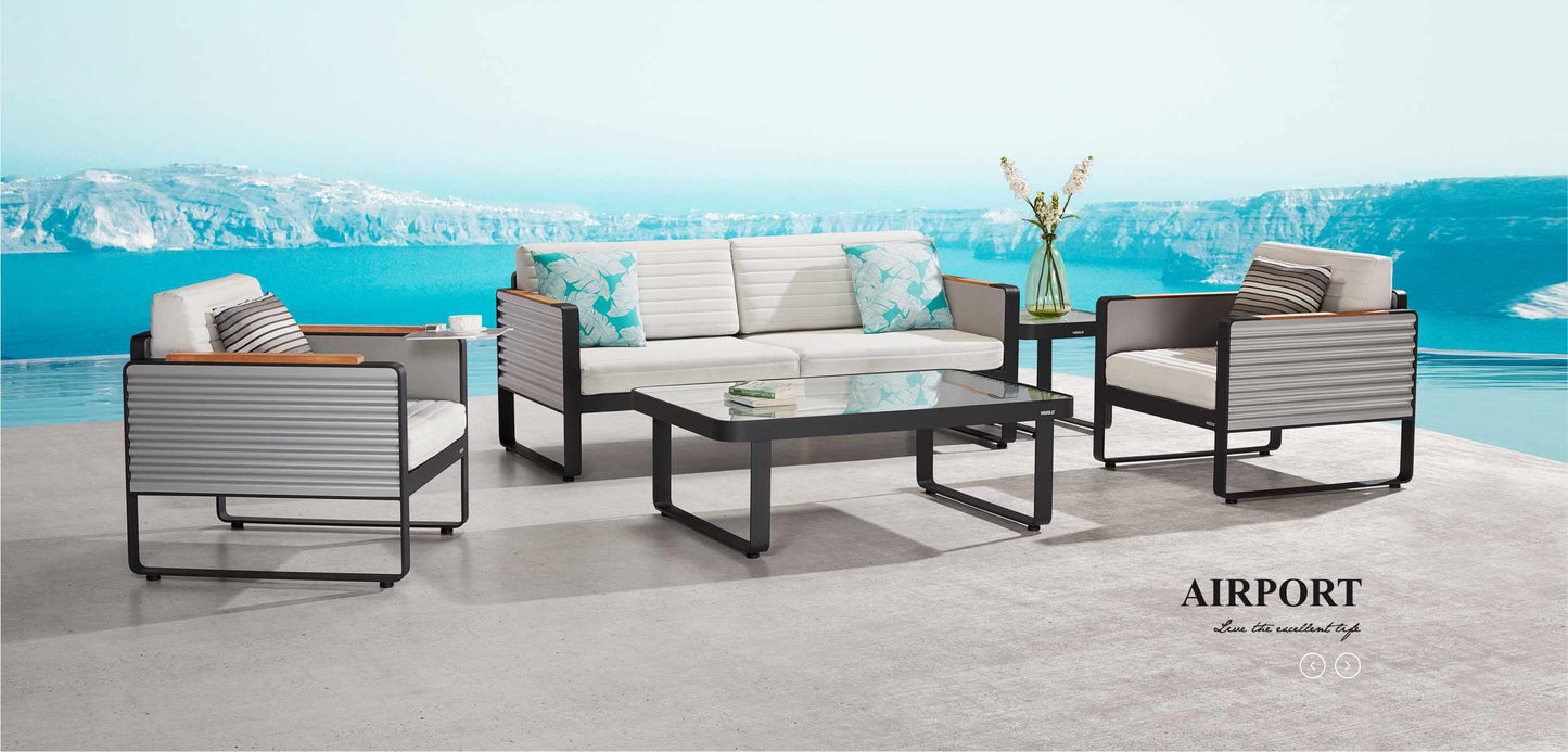 Airport Functional Slide Cupboard Single Sofa Chair