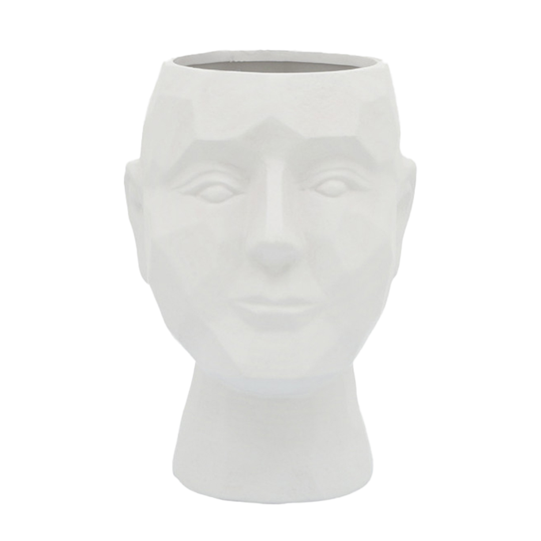 Ceann Vase, White