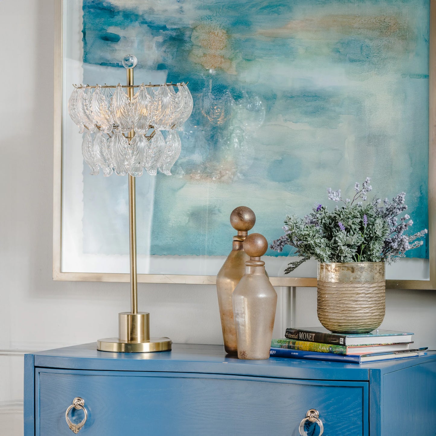Elena Accent Twin Light Lamp