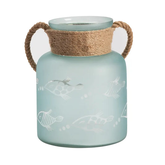 Large Fisher Hurricane With Rope Handle