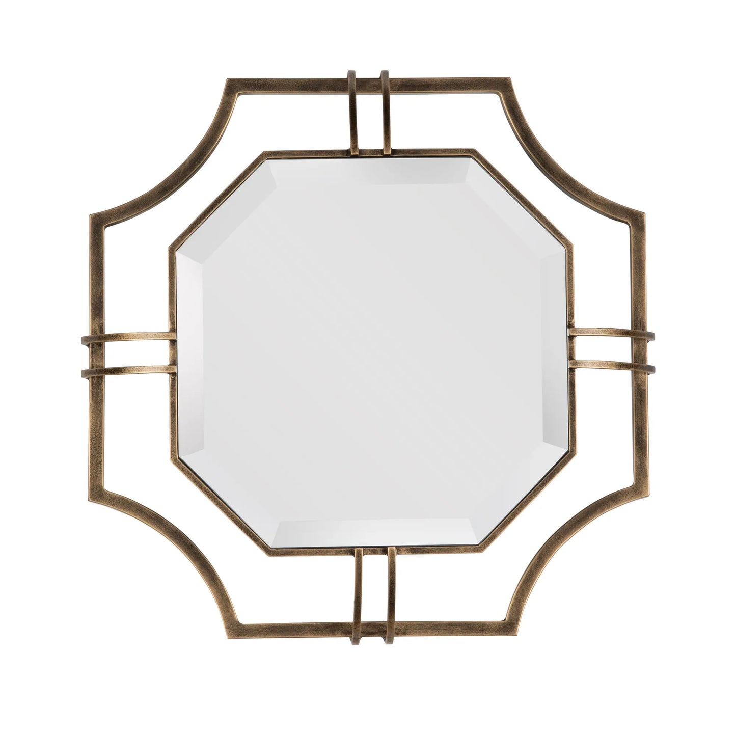 Henson Floating Octagonal Beveled Mirror