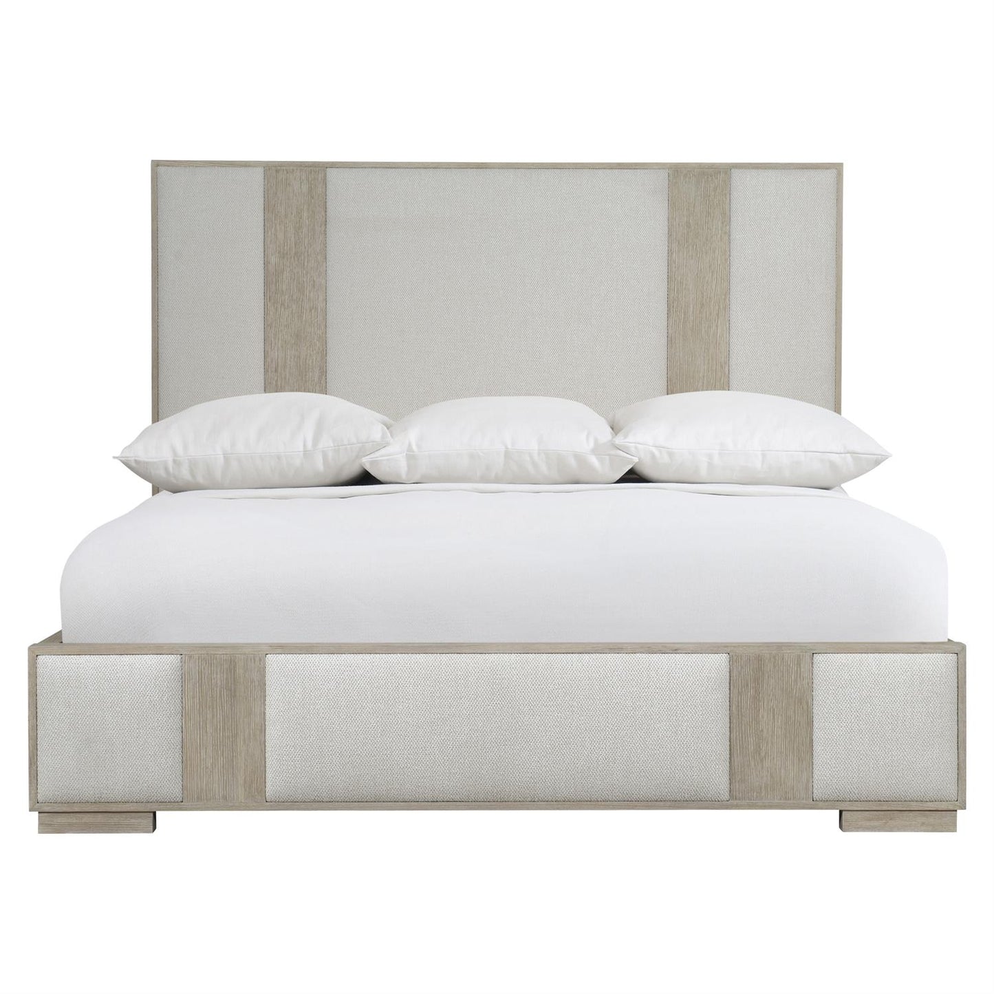 Solaria Upholstered Panel Bed Queen