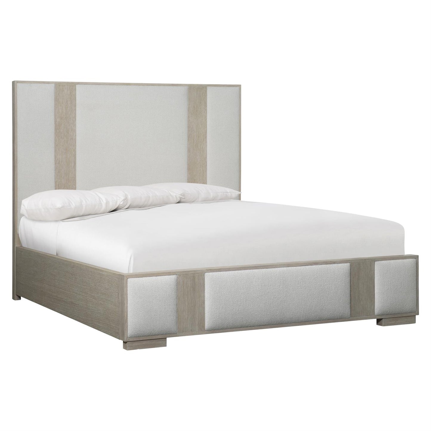 Solaria Upholstered Panel Bed Queen