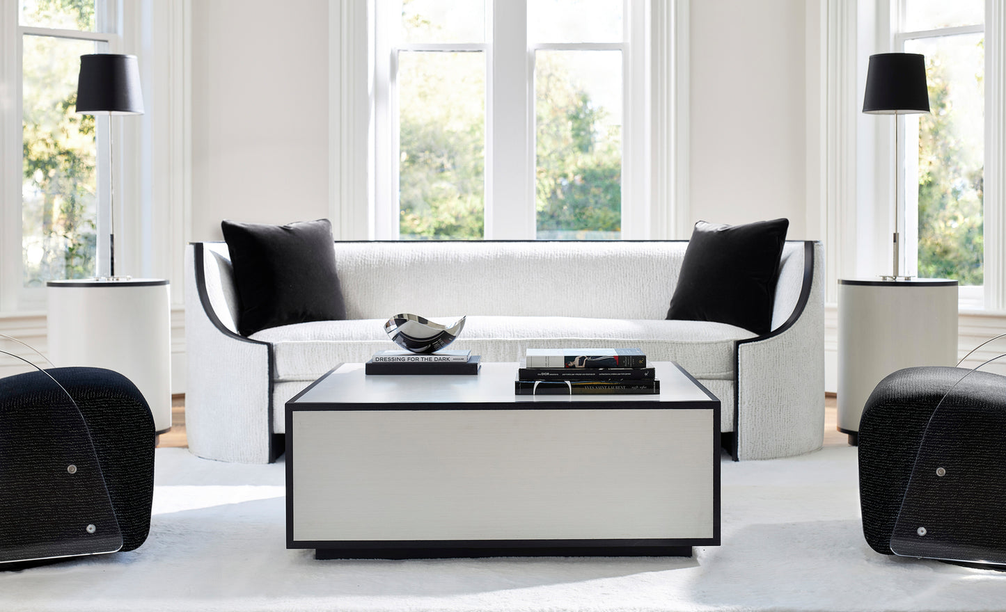 Perla Fabric Swivel Chair