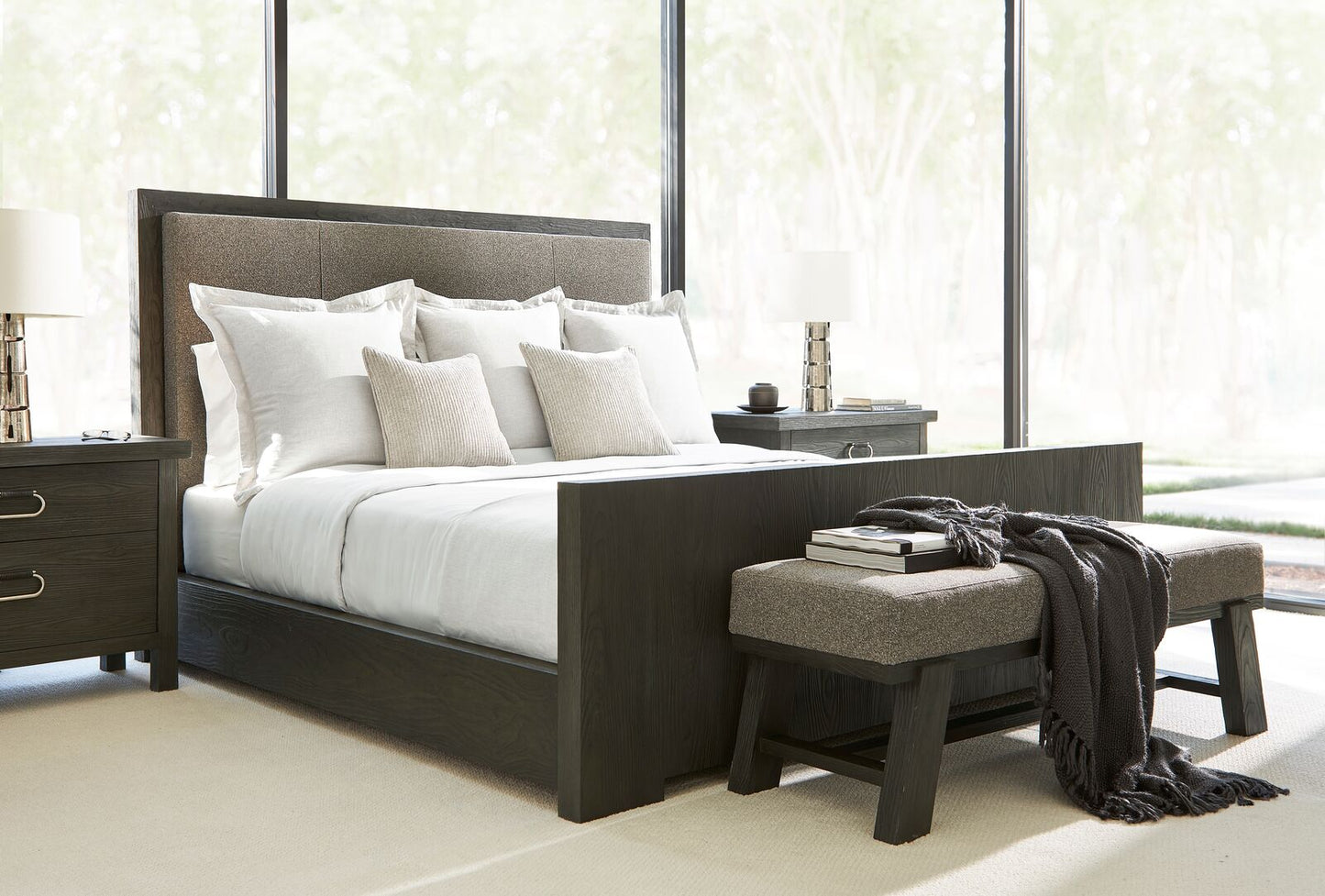 Trianon Nightstand - L'ombre Finish