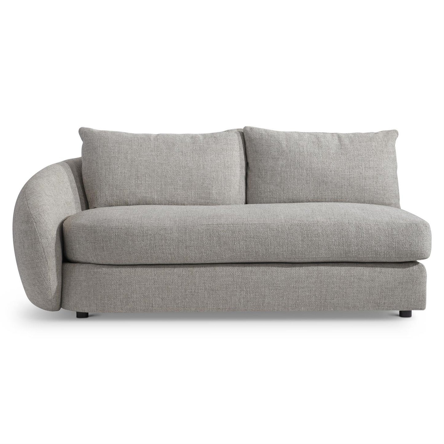 Moretti Fabric Left Arm Loveseat