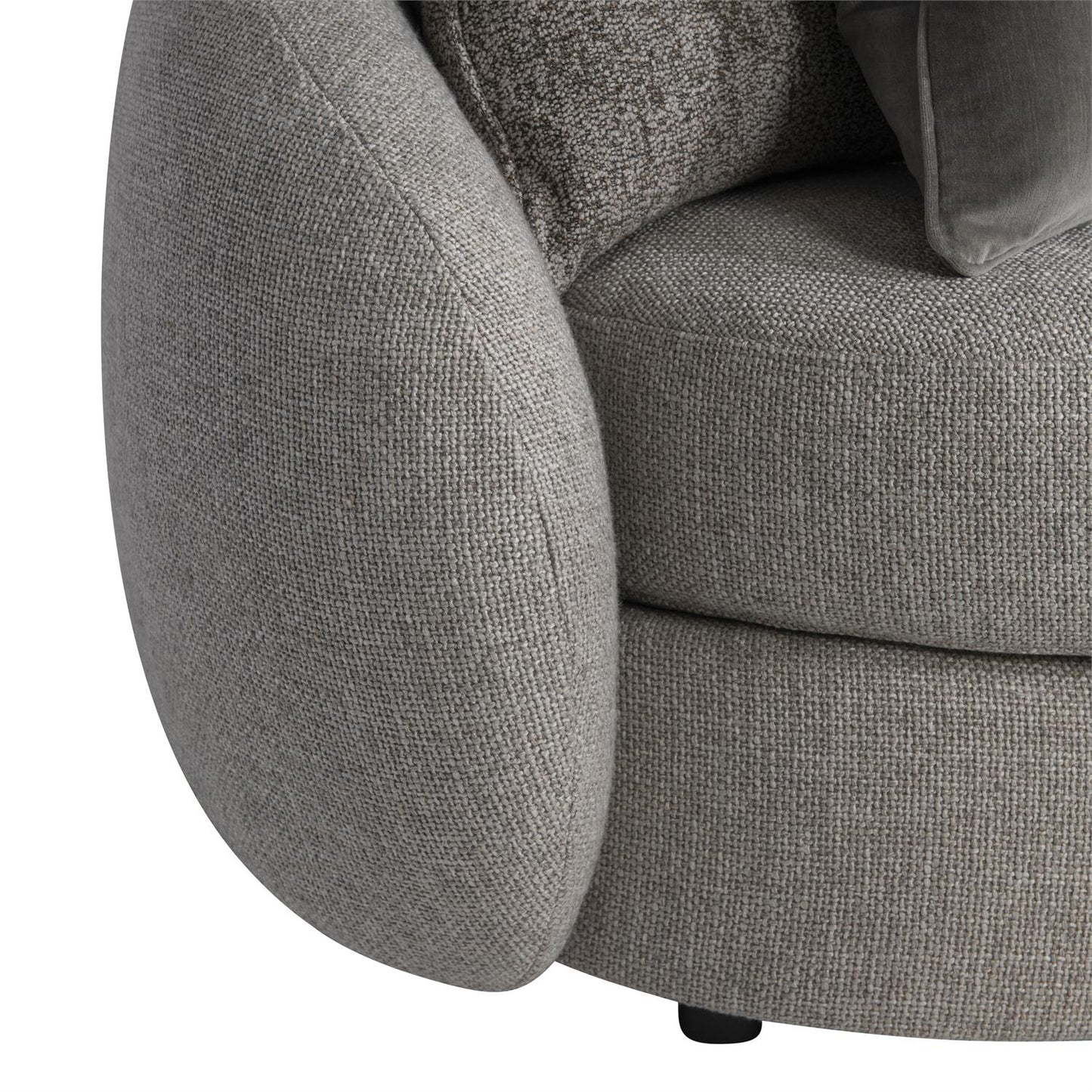 Moretti Fabric Left Arm Loveseat