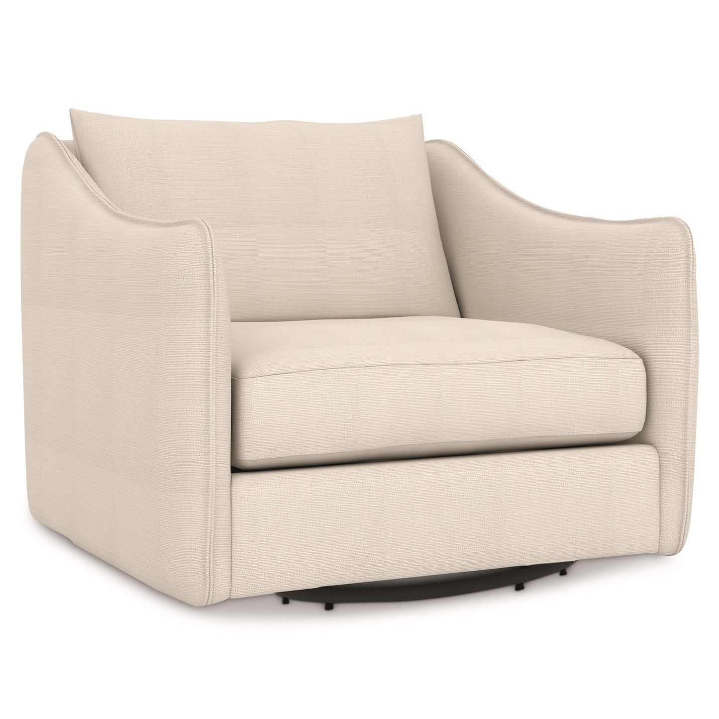 Monterey Swivel Chair, Cream