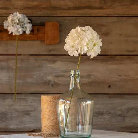 Hydrangea Stem, White