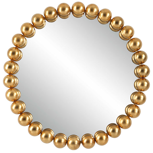 Necklace Mirror, Gold
