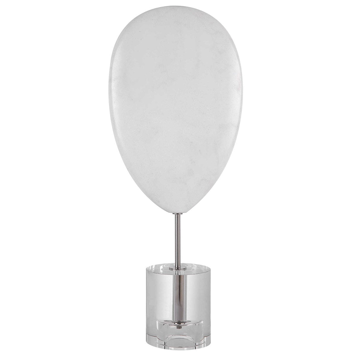 Ellipse Sculpture - White