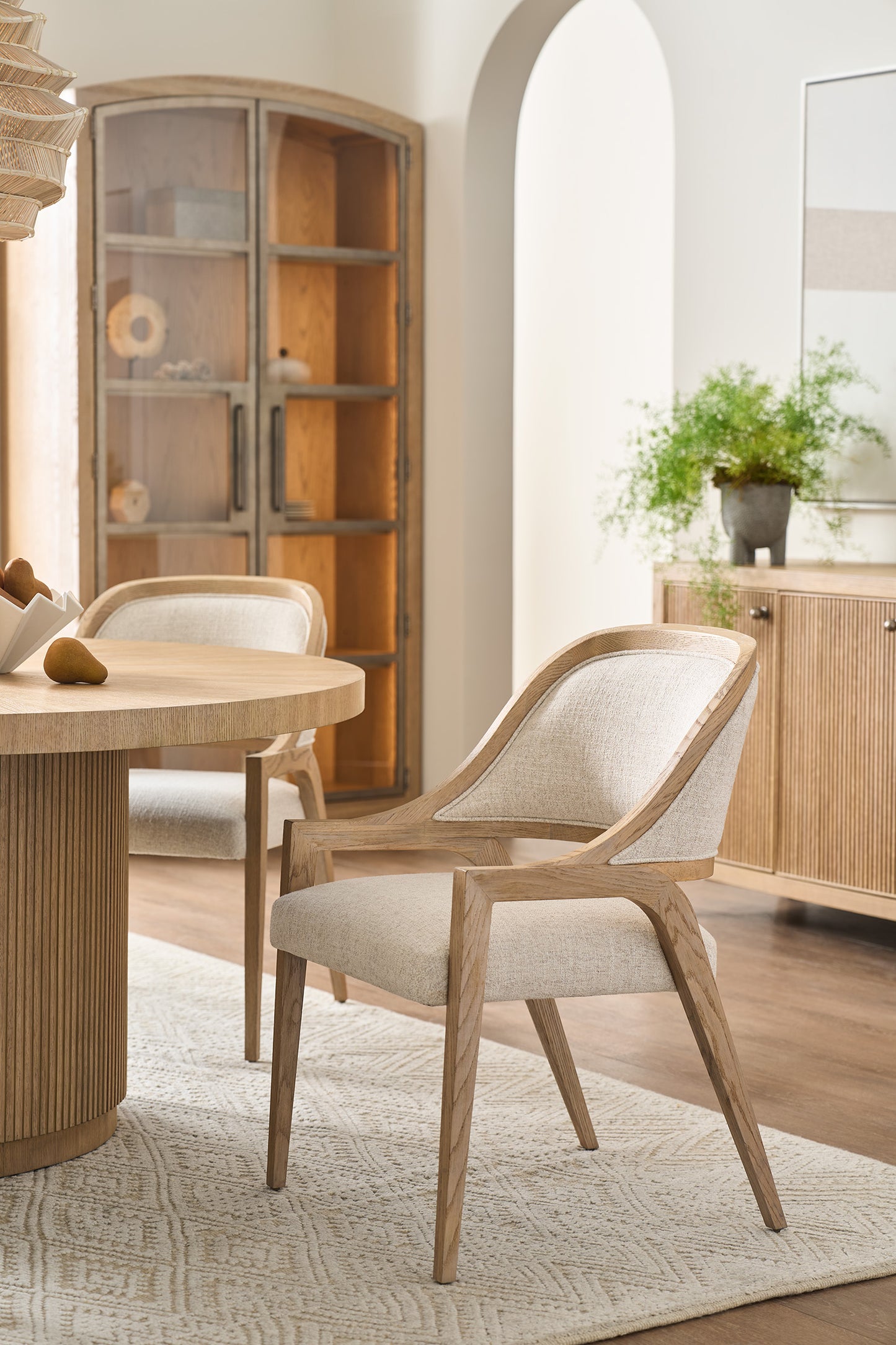 Avaline Arm Chair, Skylark