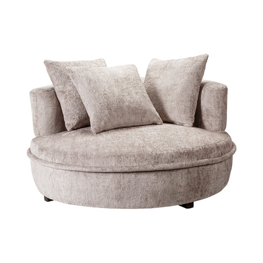 Valence Lounge Chair, Light Gray