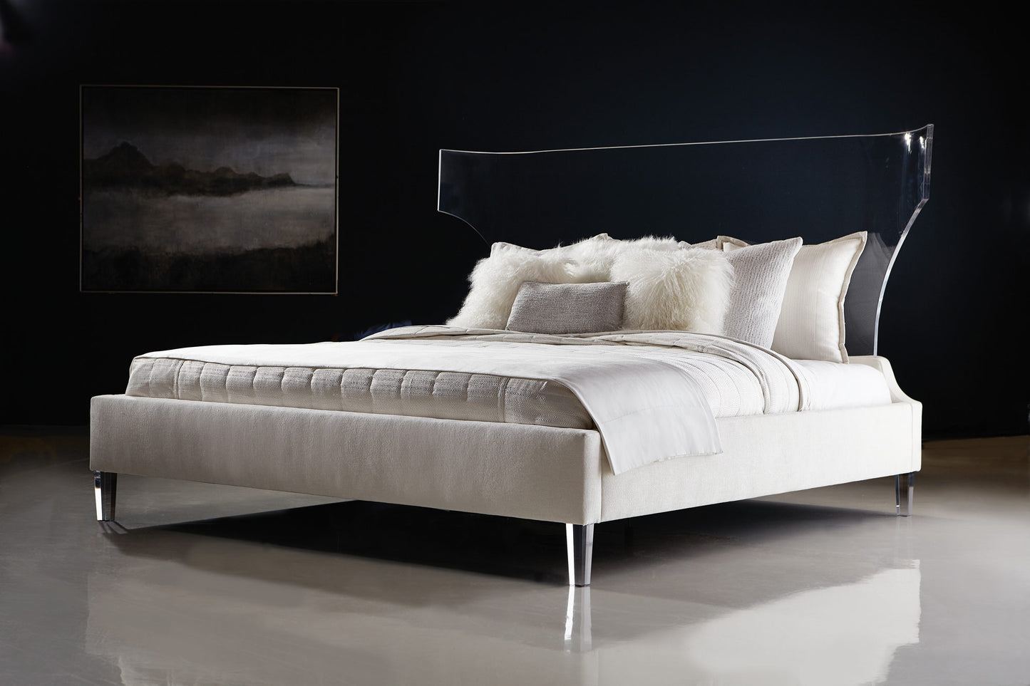 Estella Acrylic King Bed