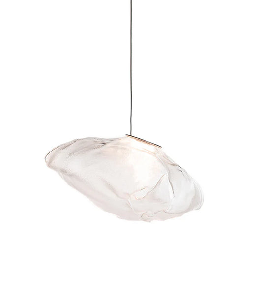 Pebble Hanging Pendant Light, Silver