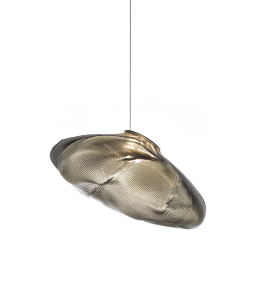 Pebble Hanging Pendant Light, Gold