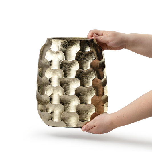 Shiny Gold Vase, Large